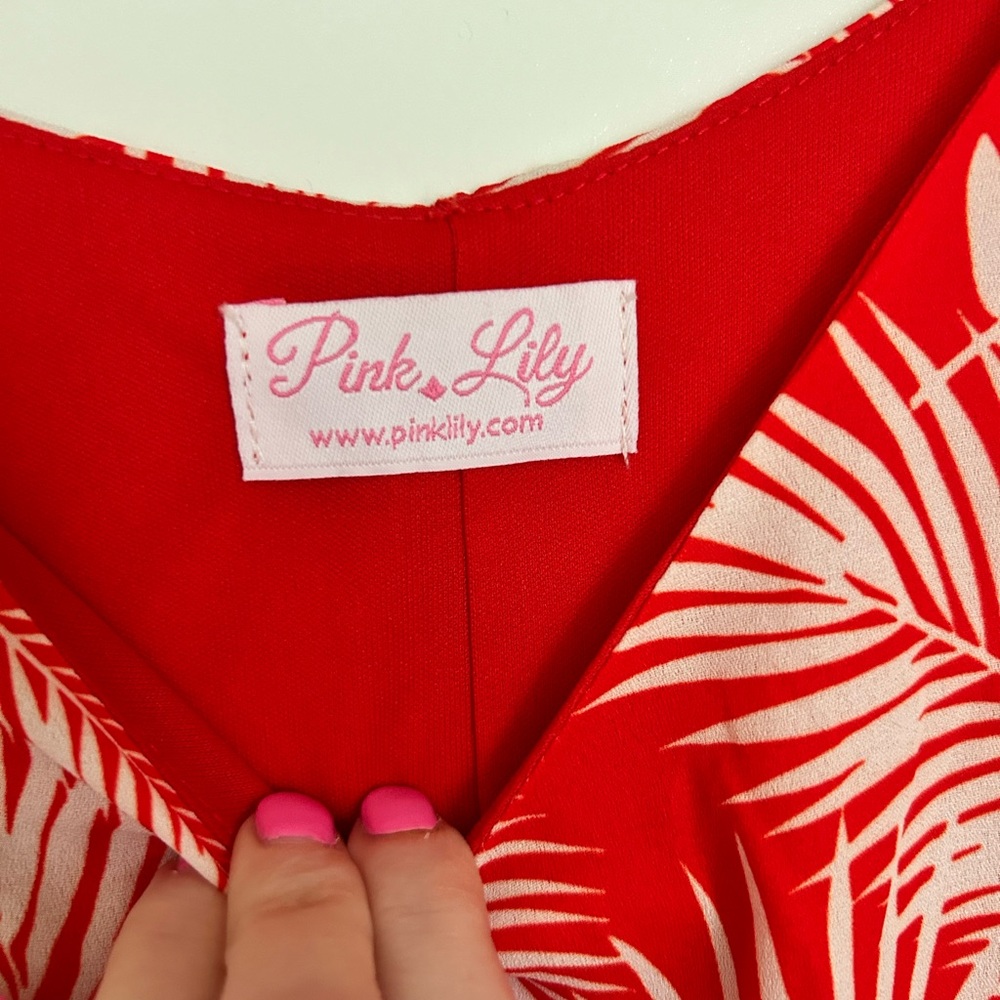 Pink lily never worn dress